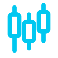 Footprint chart icon